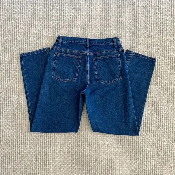VINTAGE L.L Bean High Waisted Jeans Size 12 - Picture 3 of 5